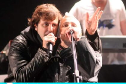 Puede ser una imagen de 2 personas y texto